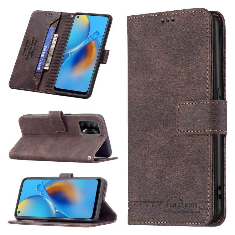 Magnetic Clasp RFID Blocking Anti-Theft Leather Case with Holder & Card Slots & Wallet, For OPPO A7, For OPPO A15, For OPPO A16/ A16s/ A54s/ A55 5G/ A53s 5G, For OPPO A54 4G, For OPPO A72 / A52 / A92, For OPPO A74 4G / F19 4G