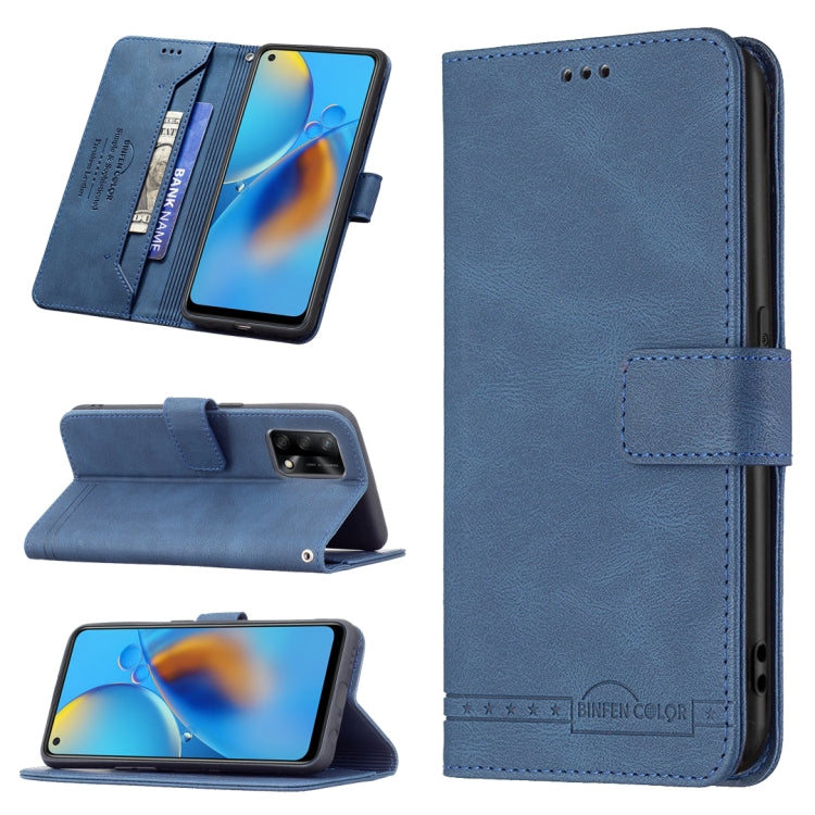 Magnetic Clasp RFID Blocking Anti-Theft Leather Case with Holder & Card Slots & Wallet, For OPPO A7, For OPPO A15, For OPPO A16/ A16s/ A54s/ A55 5G/ A53s 5G, For OPPO A54 4G, For OPPO A72 / A52 / A92, For OPPO A74 4G / F19 4G