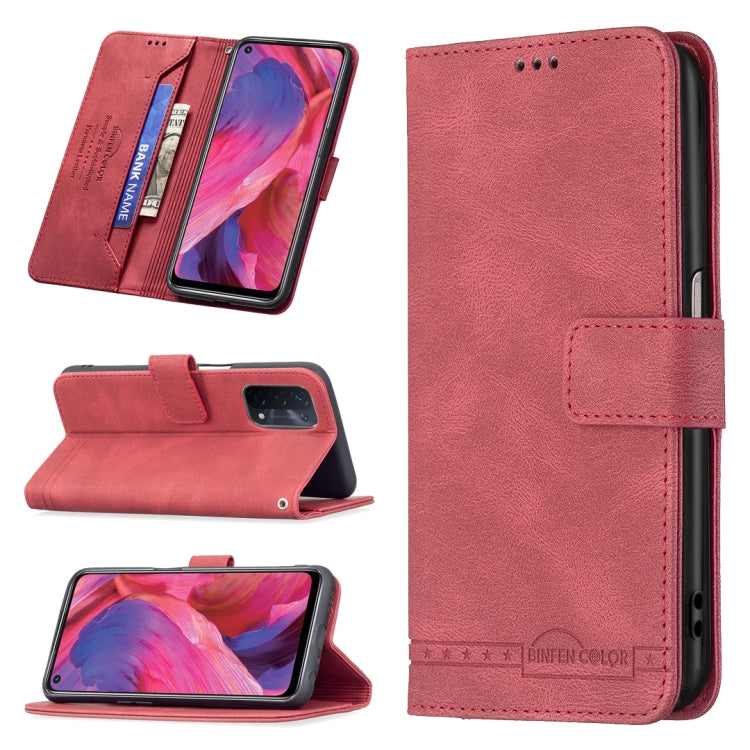 Magnetic Clasp RFID Blocking Anti-Theft Leather Case with Holder & Card Slots & Wallet, For OPPO A7, For OPPO A15, For OPPO A16/ A16s/ A54s/ A55 5G/ A53s 5G, For OPPO A54 4G, For OPPO A72 / A52 / A92, For OPPO A74 4G / F19 4G