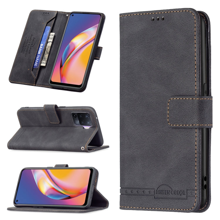 Magnetic Clasp RFID Blocking Anti-Theft Leather Case with Holder & Card Slots & Wallet, For OPPO A7, For OPPO A15, For OPPO A16/ A16s/ A54s/ A55 5G/ A53s 5G, For OPPO A54 4G, For OPPO A72 / A52 / A92, For OPPO A74 4G / F19 4G