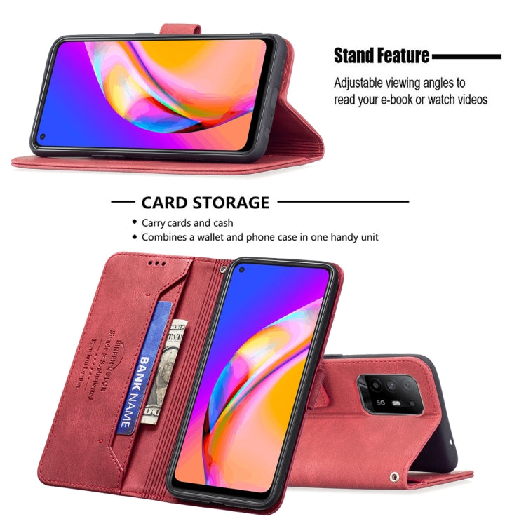 Magnetic Clasp RFID Blocking Anti-Theft Leather Case with Holder & Card Slots & Wallet, For OPPO A94 5G/ F19 Pro Plus/ Reno5 Z 5G, For OPPO Realme C12 / C15 / C25, For OPPO Realme C21 / C20, For vivo Y11 / Y15 / Y12 / Y17, For vivo Y20