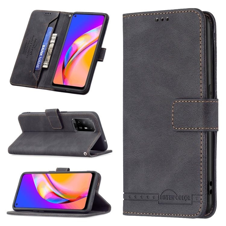 Magnetic Clasp RFID Blocking Anti-Theft Leather Case with Holder & Card Slots & Wallet, For OPPO A94 5G/ F19 Pro Plus/ Reno5 Z 5G, For OPPO Realme C12 / C15 / C25, For OPPO Realme C21 / C20, For vivo Y11 / Y15 / Y12 / Y17, For vivo Y20