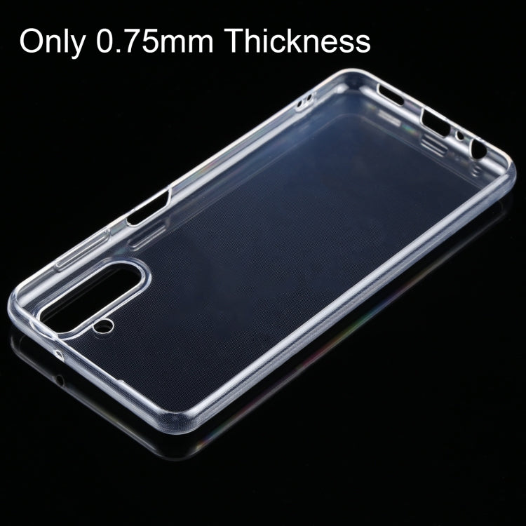 0.75mm Ultra-thin Transparent TPU Soft Phone Case, For Samsung Galaxy A13 5G, For OnePlus 9RT 5G, For OPPO Realme Narzo 50i