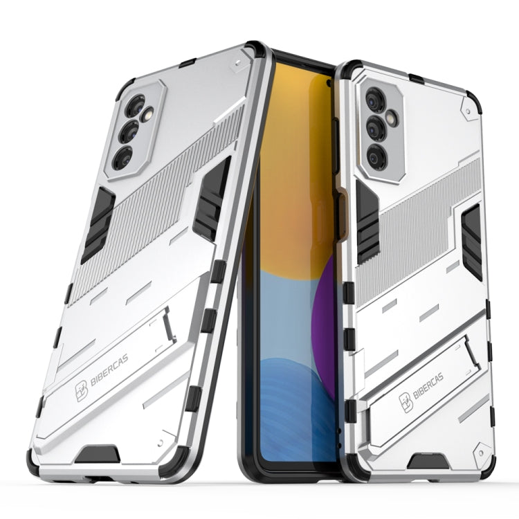 Punk Armor 2 in 1 PC + TPU Shockproof Phone Case with Invisible Holder