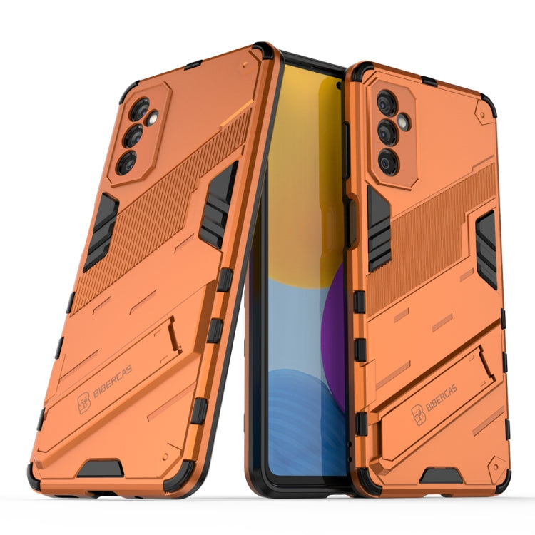 Punk Armor 2 in 1 PC + TPU Shockproof Phone Case with Invisible Holder