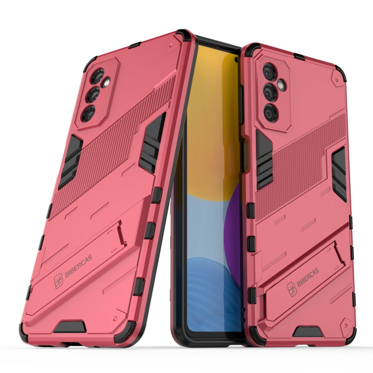 Punk Armor 2 in 1 PC + TPU Shockproof Phone Case with Invisible Holder