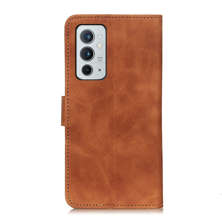 KHAZNEH Retro Texture Horizontal Flip Leather Phone Case with Holder &amp; Card Slots &amp; Wallet, For OnePlus 9RT 5G, For OPPO Realme 8i, For Huawei nova 8i / Honor 50 Lite