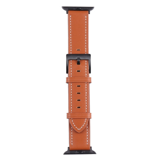 Leather Replacement Watchband For Apple Watch Series, 7 45mm / 6&amp;SE&amp;5&amp;4 44mm / 3&amp;2&amp;1 42mm, 7 41mm / 6&amp;SE&amp;5&amp;4 40mm / 3&amp;2&amp;1 38mm