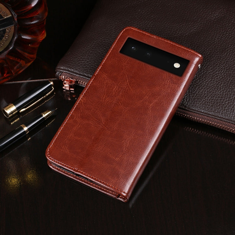 idewei Crazy Horse Texture Horizontal Flip Leather Phone Case with Holder &amp; Card Slots &amp; Wallet, For Xiaomi Redmi Note 11, For Xiaomi Redmi Note 11 Pro, For Samsung Galaxy M52 5G