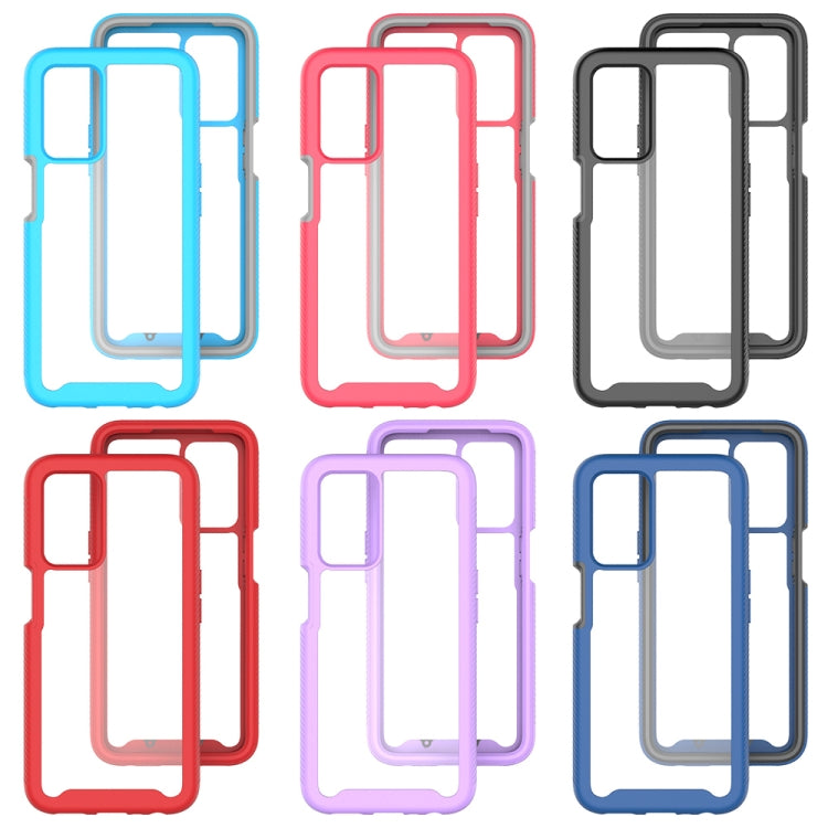 Starry Sky Solid Color Series Shockproof PC + TPU Phone Protective Case