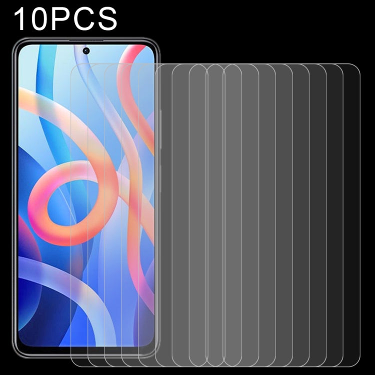 10 PCS 0.26mm 9H 2.5D Tempered Glass Film, For OPPO Realme C25Y / C21Y (10 PCS), For Samsung Galaxy M32 (10 PCS), For Xiaomi Redmi Note 11 Pro / 11 Pro+ / Poco X4 Pro 5G / Note 11E Pro (10 PCS), For Xiaomi Redmi Note 11 China (10 PCS)