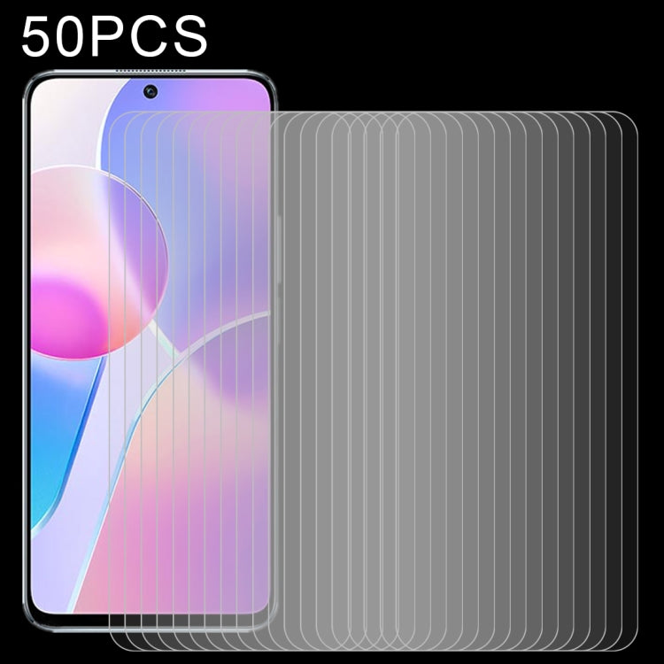 50 PCS 0.26mm 9H 2.5D Tempered Glass Film, For OPPO Realme C25Y / C21Y (50 PCS), For Samsung Galaxy M32 (50 PCS), For Xiaomi Redmi Note 11 Pro / 11 Pro+ / Poco X4 Pro 5G / Note 11E Pro (50 PCS), For Xiaomi Redmi Note 11 China (50 PCS)