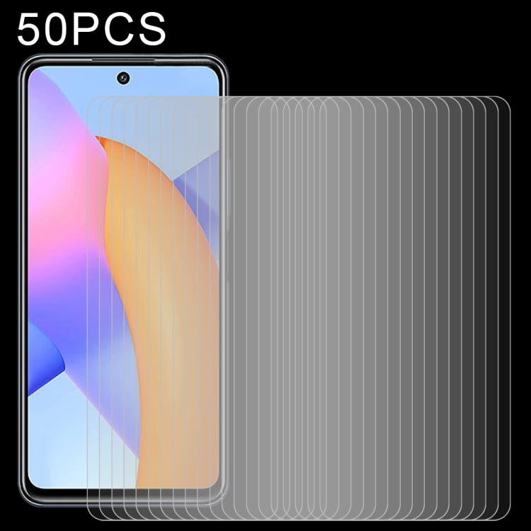 50 PCS 0.26mm 9H 2.5D Tempered Glass Film, For OPPO Realme C25Y / C21Y (50 PCS), For Samsung Galaxy M32 (50 PCS), For Xiaomi Redmi Note 11 Pro / 11 Pro+ / Poco X4 Pro 5G / Note 11E Pro (50 PCS), For Xiaomi Redmi Note 11 China (50 PCS)