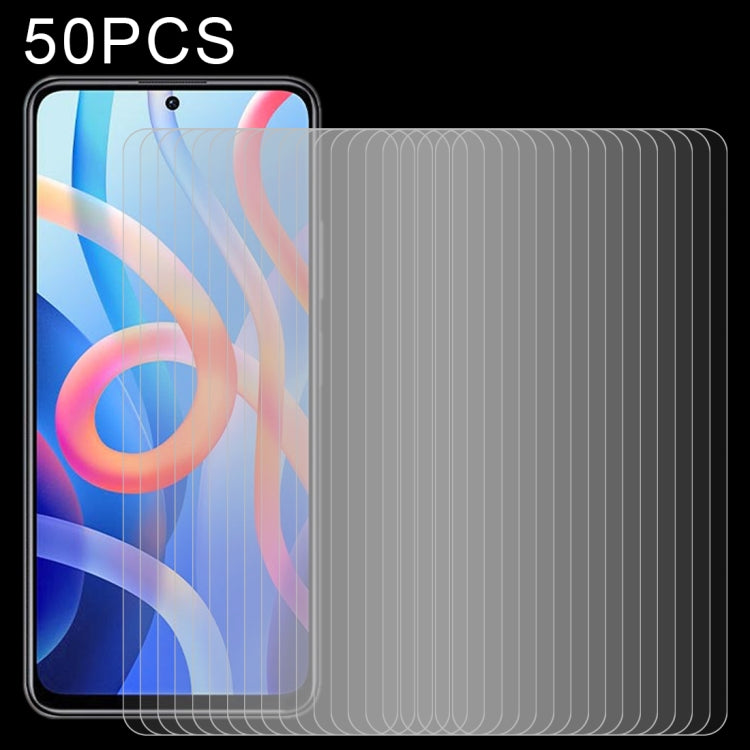 50 PCS 0.26mm 9H 2.5D Tempered Glass Film, For OPPO Realme C25Y / C21Y (50 PCS), For Samsung Galaxy M32 (50 PCS), For Xiaomi Redmi Note 11 Pro / 11 Pro+ / Poco X4 Pro 5G / Note 11E Pro (50 PCS), For Xiaomi Redmi Note 11 China (50 PCS)