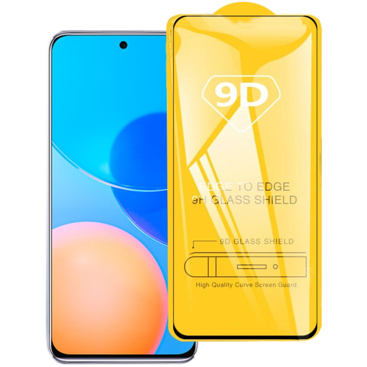 9D Full Glue Full Screen Tempered Glass Film, For Honor X30i (1 PC), For OPPO Realme C25Y / C21Y (1 PC), For Honor Play 5T Pro (1 PC), For Honor