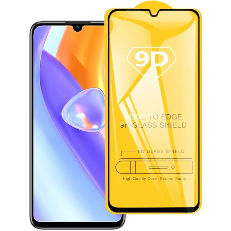 9D Full Glue Full Screen Tempered Glass Film, For Honor X30i (1 PC), For OPPO Realme C25Y / C21Y (1 PC), For Honor Play 5T Pro (1 PC), For Honor