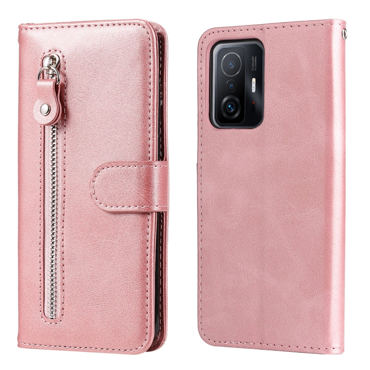 Fashion Calf Texture Zipper Horizontal Flip Leather Phone Case, For vivo Y21 / Y21S / Y33S, For Xiaomi 11T / 11T Pro