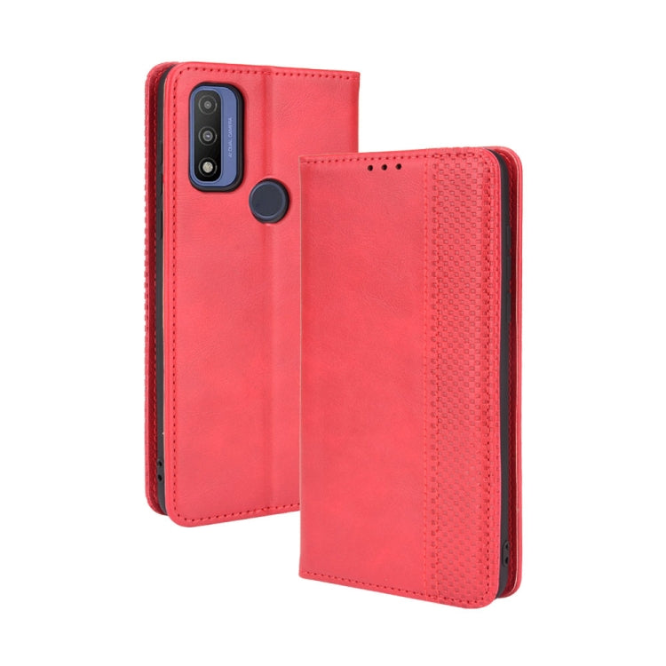 Magnetic Buckle Retro Crazy Horse Texture Horizontal Flip Phone Leather Case with Holder & Card Slots & Photo Frame, For Motorola Moto E40 / E30 / E20, For Motorola G Pure, For OPPO Realme GT Neo2, For vivo iQOO 8 Pro, For vivo iQOO 8, For Huawei nova 9