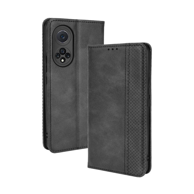 Magnetic Buckle Retro Crazy Horse Texture Horizontal Flip Phone Leather Case with Holder & Card Slots & Photo Frame, For Huawei nova 9 Pro / Honor 50 Pro, For Samsung Galaxy A13 5G, For Samsung Galaxy A22 5G Japanese Version, For Samsung Galaxy M52 5G�...