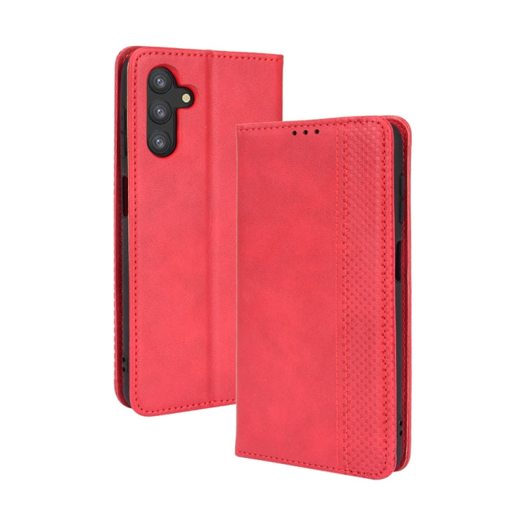 Magnetic Buckle Retro Crazy Horse Texture Horizontal Flip Phone Leather Case with Holder & Card Slots & Photo Frame, For Huawei nova 9 Pro / Honor 50 Pro, For Samsung Galaxy A13 5G, For Samsung Galaxy A22 5G Japanese Version, For Samsung Galaxy M52 5G�...