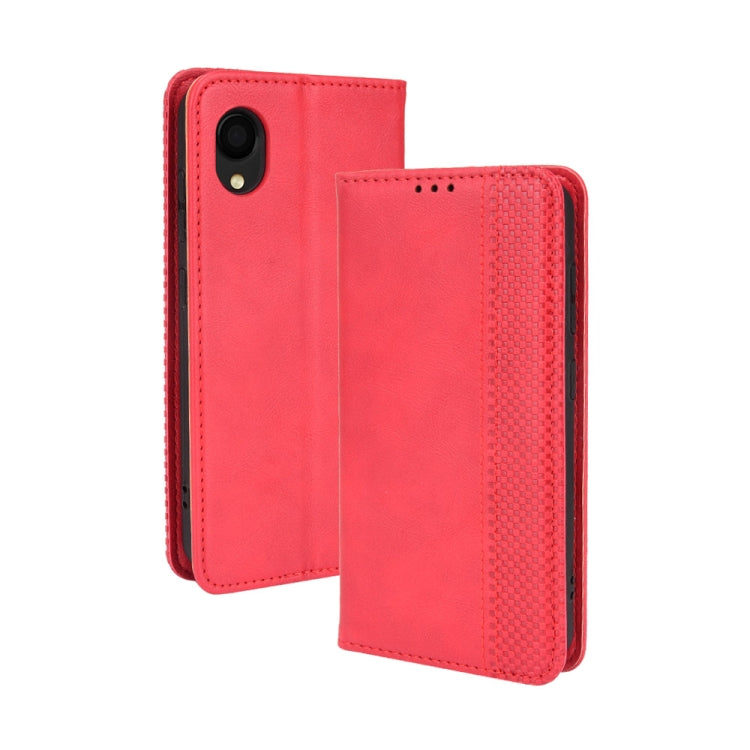 Magnetic Buckle Retro Crazy Horse Texture Horizontal Flip Phone Leather Case with Holder & Card Slots & Photo Frame, For Huawei nova 9 Pro / Honor 50 Pro, For Samsung Galaxy A13 5G, For Samsung Galaxy A22 5G Japanese Version, For Samsung Galaxy M52 5G