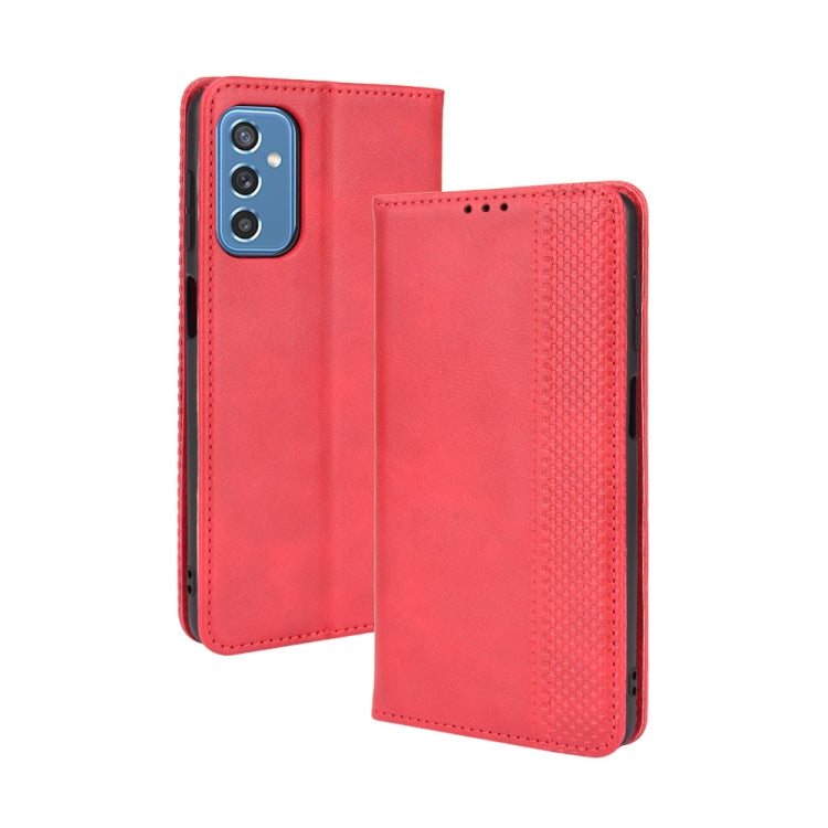 Magnetic Buckle Retro Crazy Horse Texture Horizontal Flip Phone Leather Case with Holder & Card Slots & Photo Frame, For Huawei nova 9 Pro / Honor 50 Pro, For Samsung Galaxy A13 5G, For Samsung Galaxy A22 5G Japanese Version, For Samsung Galaxy M52 5G