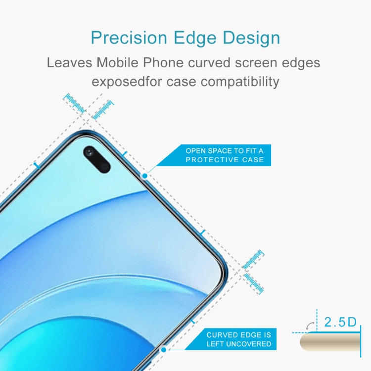 0.26mm 9H 2.5D Tempered Glass Film, For Honor 50 Lite (1 PC), For OPPO Realme C21Y (1 PC), For vivo Y12S 2021 / Y15A / Y15S / Y12a (1 PC), For vivo Y70t (1 PC)