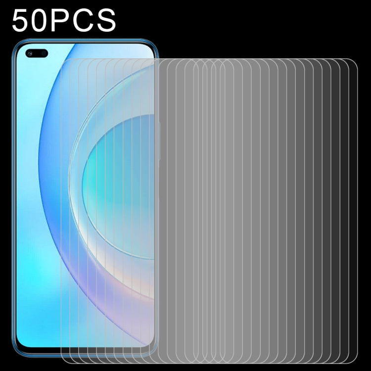 50 PCS 0.26mm 9H 2.5D Tempered Glass Film, For Honor 50 Lite (50 PCS), For OPPO Realme C21Y (50 PCS), For vivo Y12S 2021 / Y15A / Y15S / Y12a (50 PCS), For vivo Y70t (50 PCS)