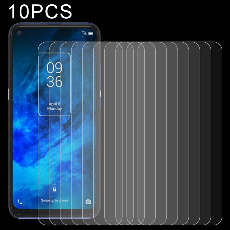 10 PCS 0.26mm 9H 2.5D Tempered Glass Film, For Tecno Pop 5 (10 PCS), For TCL 10 5G (10 PCS), For TCL 20 5G (10 PCS), For Tecno Pova 2 (10 PCS), For ZTE Axon 30 Pro 5G (10 PCS), For Tecno Phantom X (10 PCS), For ZTE Blade V30 (10 PCS)