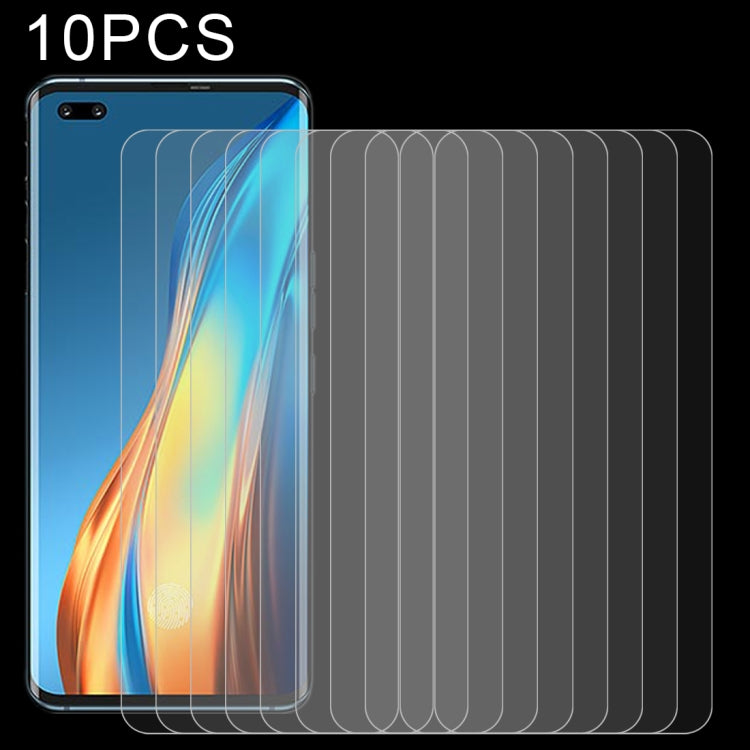 10 PCS 0.26mm 9H 2.5D Tempered Glass Film, For Tecno Pop 5 (10 PCS), For TCL 10 5G (10 PCS), For TCL 20 5G (10 PCS), For Tecno Pova 2 (10 PCS), For ZTE Axon 30 Pro 5G (10 PCS), For Tecno Phantom X (10 PCS), For ZTE Blade V30 (10 PCS)