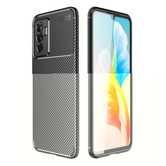 Carbon Fiber Texture Shockproof TPU Phone Case, For vivo S10e, For vivo T1, For Xiaomi Redmi Note 11 Pro, For Xiaomi Redmi Note 11 China