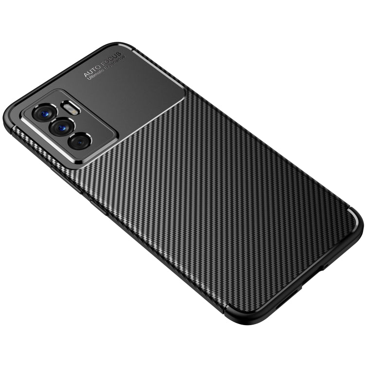 Carbon Fiber Texture Shockproof TPU Phone Case, For vivo S10e, For vivo T1, For Xiaomi Redmi Note 11 Pro, For Xiaomi Redmi Note 11 China