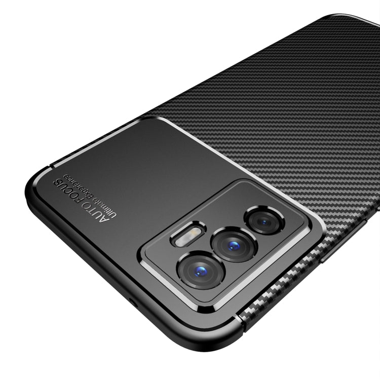 Carbon Fiber Texture Shockproof TPU Phone Case, For vivo S10e, For vivo T1, For Xiaomi Redmi Note 11 Pro, For Xiaomi Redmi Note 11 China