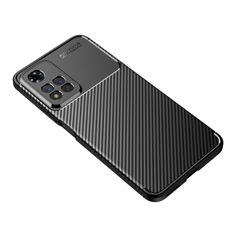 Carbon Fiber Texture Shockproof TPU Phone Case