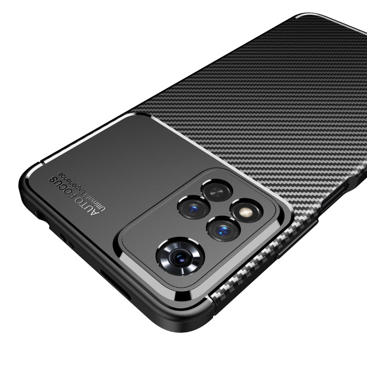 Carbon Fiber Texture Shockproof TPU Phone Case