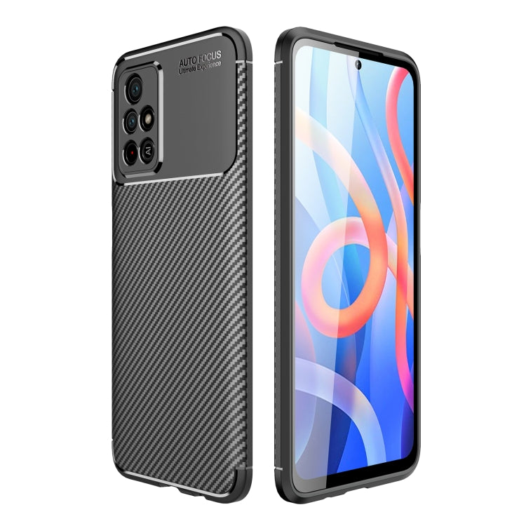 Carbon Fiber Texture Shockproof TPU Phone Case