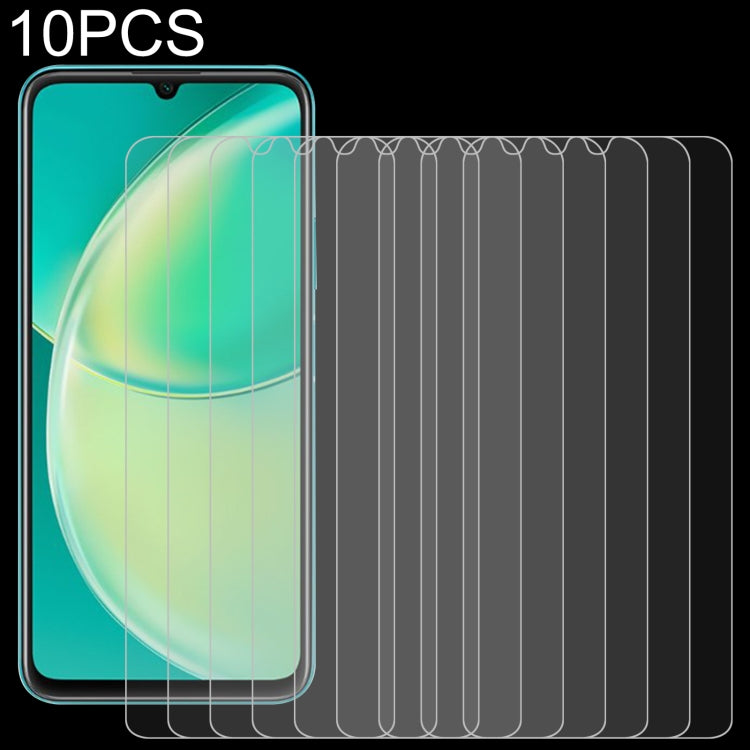 10 PCS 0.26mm 9H 2.5D Tempered Glass Film, For Huawei Enjoy 20e (10 PCS), For Huawei nova Y60, For OPPO Realme