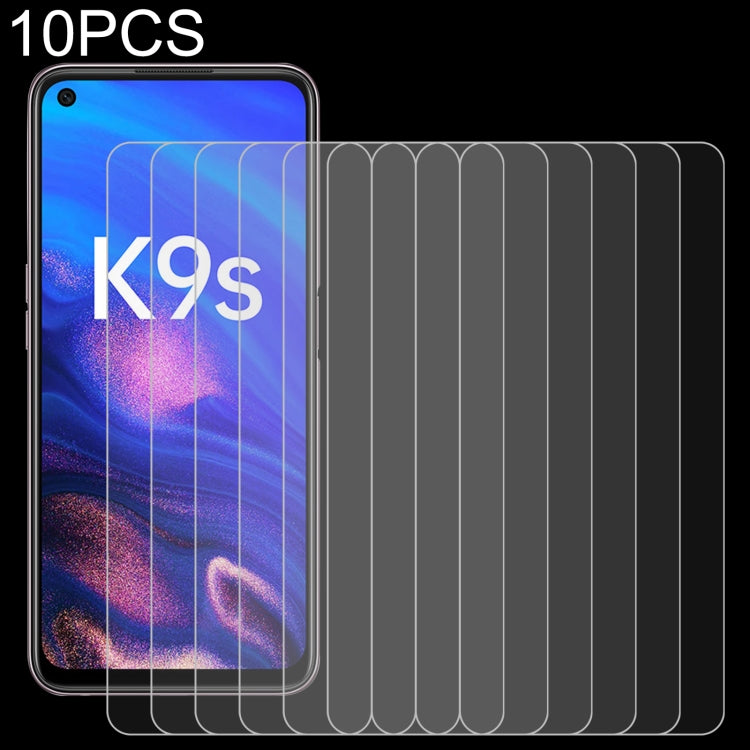 10 PCS 0.26mm 9H 2.5D Tempered Glass Film, For Huawei Enjoy 20e (10 PCS), For Huawei nova Y60, For OPPO Realme