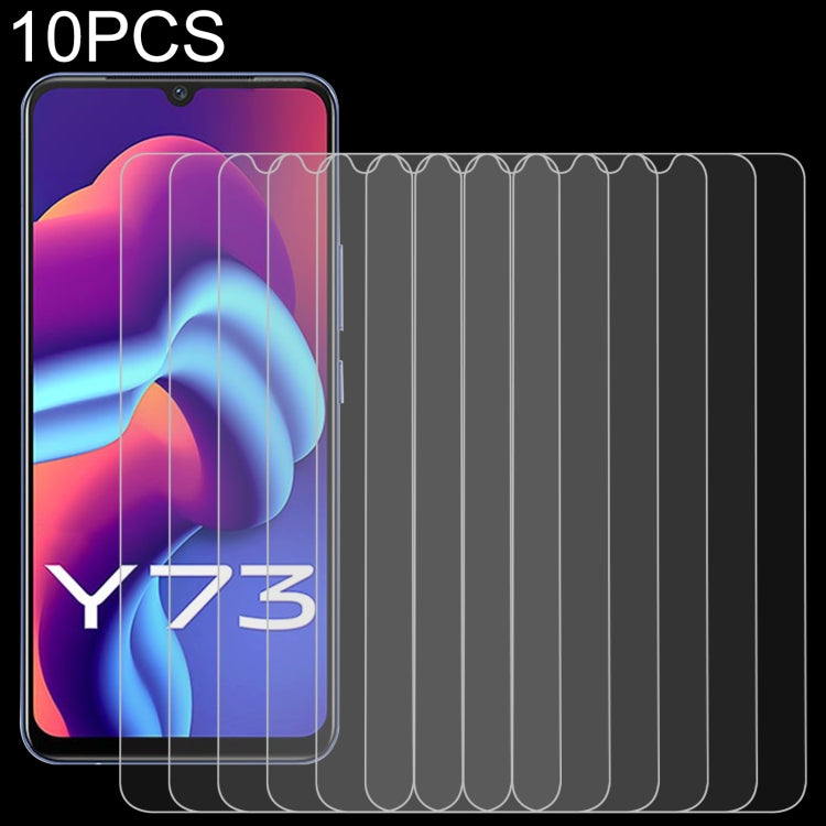 10 PCS 0.26mm 9H 2.5D Tempered Glass Film, For Huawei Enjoy 20e (10 PCS), For Huawei nova Y60, For OPPO Realme