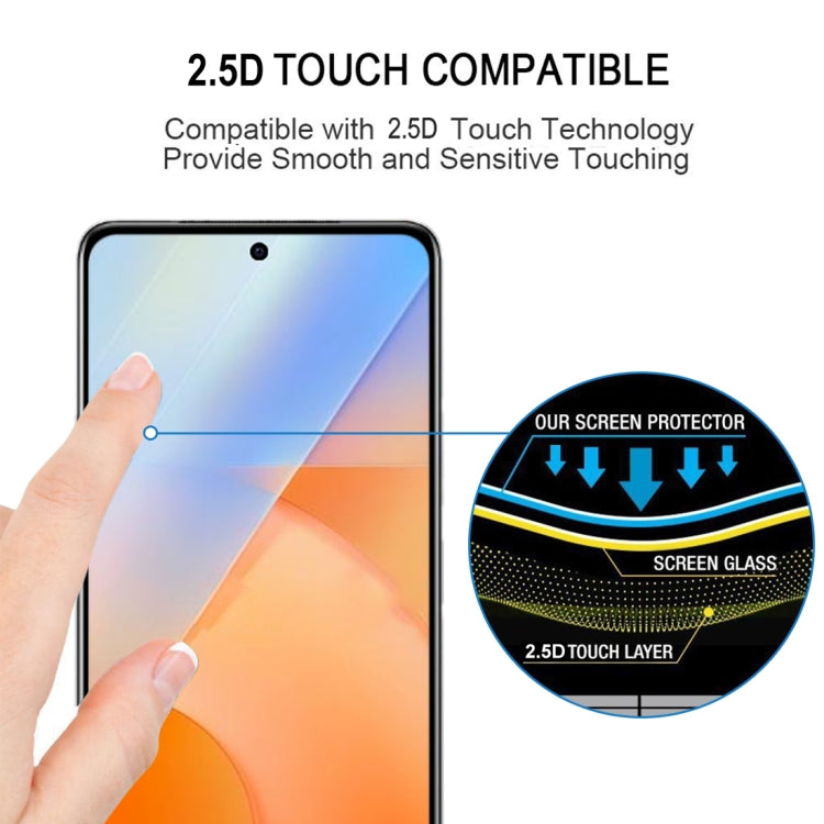 Full Glue Cover Screen Protector Tempered Glass Film, For vivo iQOO Z5 (1 PC), For vivo Y76s (1 PC), For Motorola Moto G41 (1 PC), For Motorola Moto G51 5G (1 PC), For Motorola Moto G31 (1 PC)