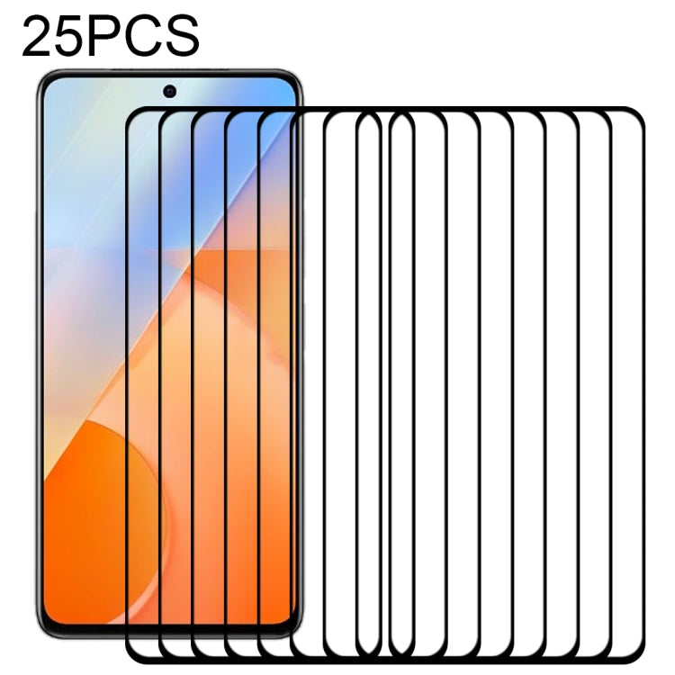 25 PCS Full Glue Cover Screen Protector Tempered Glass Film, For vivo iQOO Z5 (25 PCS), For vivo Y76s (25 PCS), For Motorola Moto G41 (25 PCS), For Motorola Moto G51 5G (25 PCS), For Motorola Moto G31 (25PCS)