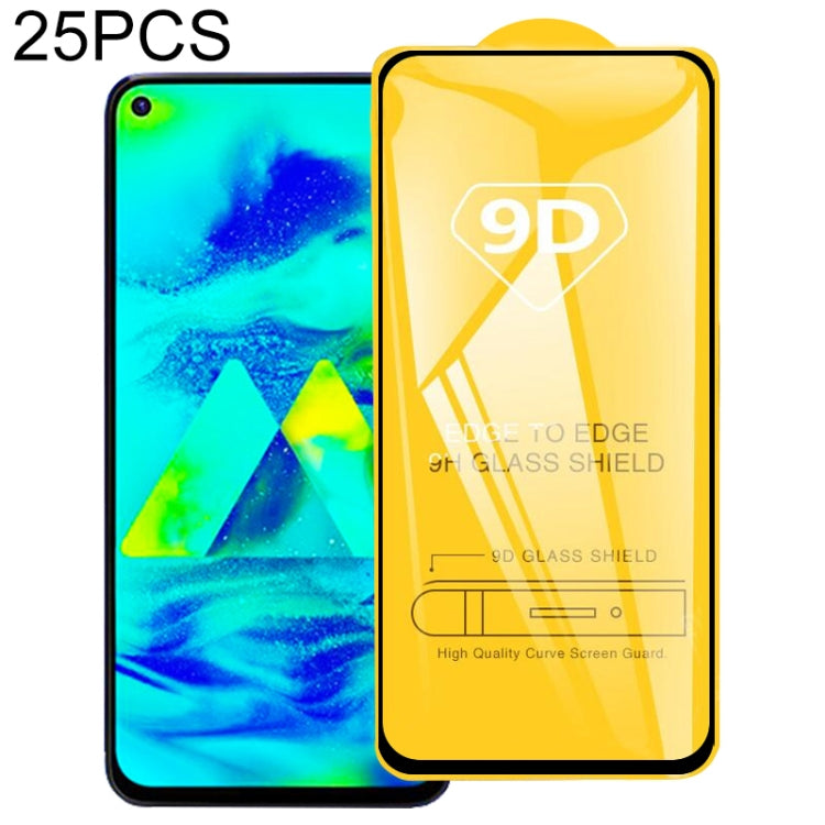 25 PCS 9D Full Glue Screen Tempered Glass Film, For vivo U10 / U3x (25 PCS), For OPPO Realme X2 (25 PCS), For vivo X50 5G (25 PCS), For OPPO Realme
