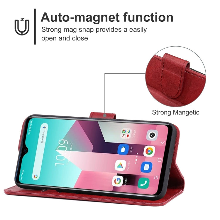 Leather Phone Case, For Blackview A80 Pro / A80 Plus, For BLU G91, For Cubot R19, For DOOGEE N30, For Huawei P50 Pro, For OPPO Realme X7, For TCL 10 5G UW, For Ulefone Note 10