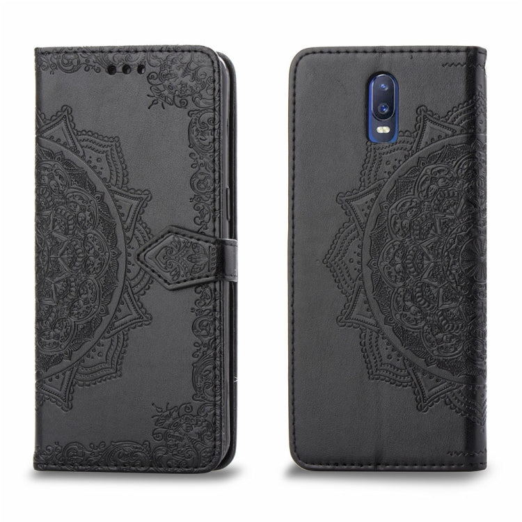 Embossed Mandala Pattern PC + TPU Horizontal Flip Leather Case with Holder &amp; Card Slots, For OPPO R17, For OPPO A3, For OPPO A5, For OPPO A7, For OPPO A83