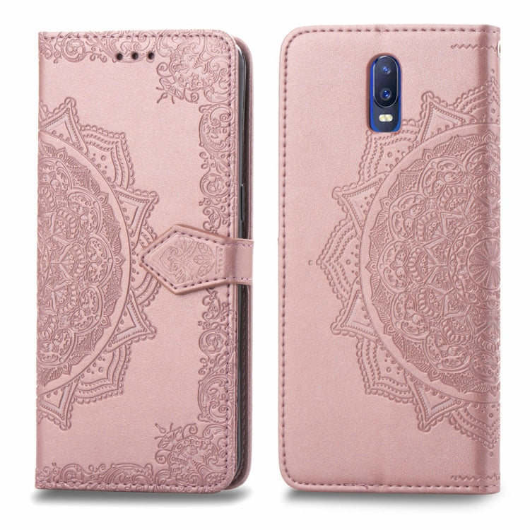 Embossed Mandala Pattern PC + TPU Horizontal Flip Leather Case with Holder &amp; Card Slots, For OPPO R17, For OPPO A3, For OPPO A5, For OPPO A7, For OPPO A83