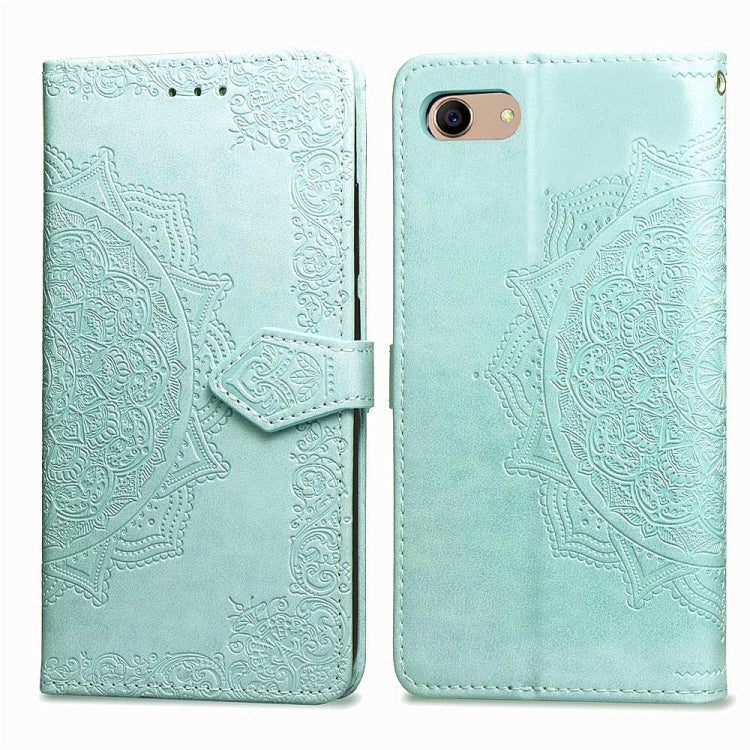 Embossed Mandala Pattern PC + TPU Horizontal Flip Leather Case with Holder &amp; Card Slots, For OPPO R17, For OPPO A3, For OPPO A5, For OPPO A7, For OPPO A83