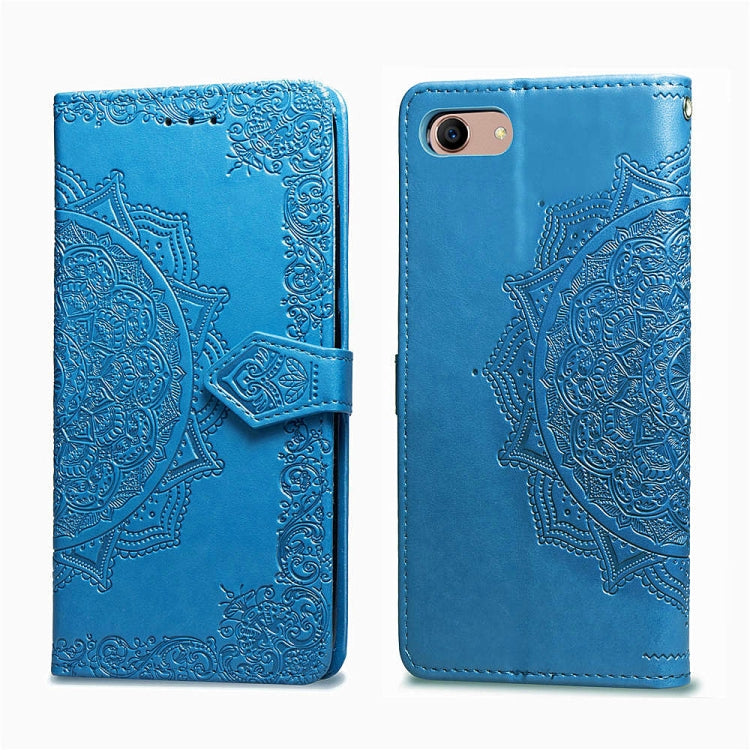 Embossed Mandala Pattern PC + TPU Horizontal Flip Leather Case with Holder &amp; Card Slots, For OPPO R17, For OPPO A3, For OPPO A5, For OPPO A7, For OPPO A83