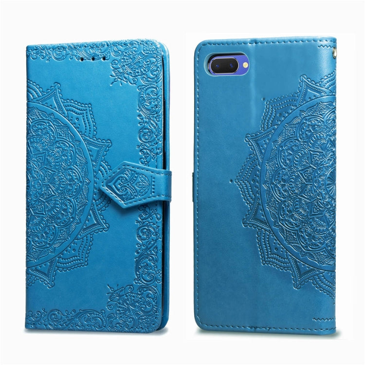 Embossed Mandala Pattern PC + TPU Horizontal Flip Leather Case with Holder &amp; Card Slots, For OPPO R17, For OPPO A3, For OPPO A5, For OPPO A7, For OPPO A83