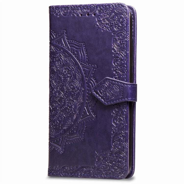 Embossed Mandala Pattern PC + TPU Horizontal Flip Leather Case with Holder & Card Slots, For OPPO F5, For OPPO F7, For OPPO F9, For OPPO F11 Pro, For OPPO F11