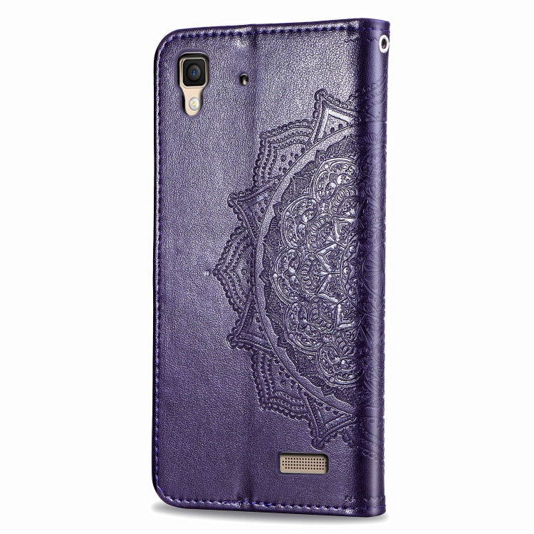 Embossed Mandala Pattern PC + TPU Horizontal Flip Leather Case with Holder & Card Slots, For OPPO R7, For OPPO R17 Pro, For OPPO Reno 10X Zoom, For OPPO Reno